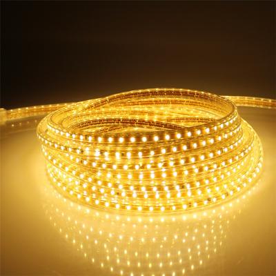 China Residential bright led strip lights for living room sofa decoration WHITE/warm 120led/meter white IP67 220V/110V waterproof 100m/roll for sale