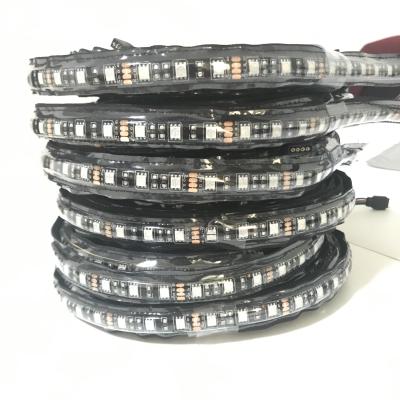 China LANDSCAPE hook&loop tiras led strip 5m DC12V remote 24v SMD5050 60 led stripe set RGB strip for inflatable playground lighting for sale