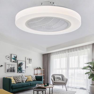 China Nordic Modern Minimalist Fan Light Modern Ceiling Living Room Dining Room Household LED Ceiling Light With Invisible Fan Light for sale