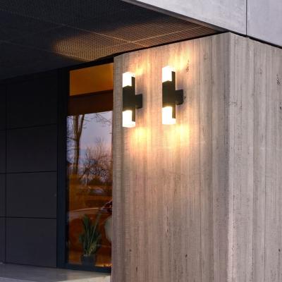 China Morden Design Geometry Wall Light Acrylic Acrylic Wall Lamp For Home Outdoor Energy Saving Wall Light With Aluminum Lamp Body for sale