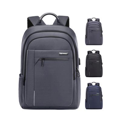 China USB fashion with new factory designed backpack business casual bagpack with USB charging port for sale