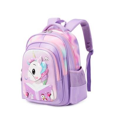 China Wholesale EVA Cute Cartoon Character Customized 3D PU Character Unicorn Schoolbag For Primary Children for sale