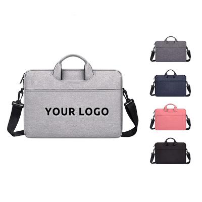 China Lightweight Custom Logo Printed Available Computer Cover Felt Laptop Case / Felt Laptop Sleeve Bag for sale