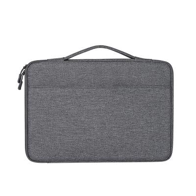 China Lightweight Custom Printed Laptop Sleeve Compatible With 13-15 Inch Multifunctional Polyester Laptop Briefcase Bag for sale