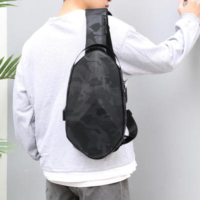 China New Designed Water Proof Fashion Sling Customizable Bag Waterproof Waist Bag For Men for sale