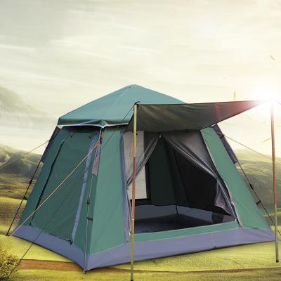 China UV-resistant luxury quality camping outdoor quick-opening sale automatic family tent for sale