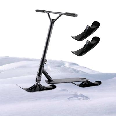 China Eco-friendly multi-functional professional winter ski snowmobile price mobile mini snow scooter toboggan for kids for sale