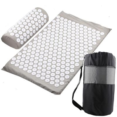 China Durable Eco Spike Massage Function Mattress Cushion Coconut Shell Acupressure Mat for sale