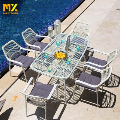 China Best Time Furniture MX Outdoor Selling Cheap White French Bistros Garden Rattan Wicker Chair For Villa And Hotel for sale