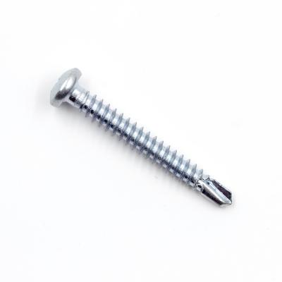 China TIANJIN YUFENG SCREW C1022 DIN7504 PAN HEAD CSK CHEF HEAD HEX HEAD GALVANIZED SELF DRILLING SCREW for sale