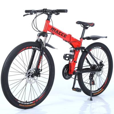 China Factory supply MACCE disc brake popular exercise high carbon steel cycle disc brake OEM variable speed folding mountain bike Experineced for sale