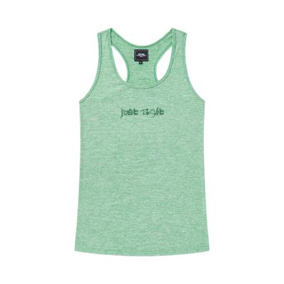 China Breathable Quick Dry Anti-pilling Runner Workout Back Tank Tops Ladies Sports Printing Tank Top For Women for sale