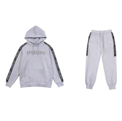 China Anti-pilling design your own Logo High Quality Tracksuits, wholesale cotton Logo Tracksuits For Men thoughtful for sale