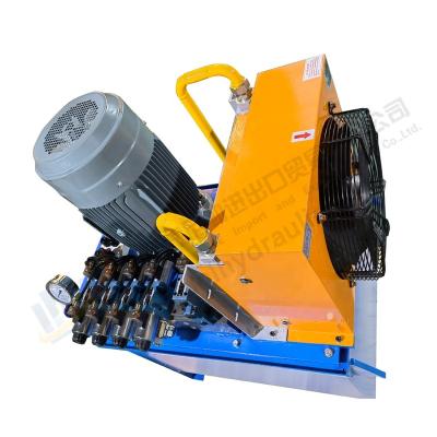 China Hydraulic Machinery AC Hydraulic Power Unit 380v 37.5kw 300 Bar Pressure Power Pack For Press Machine for sale