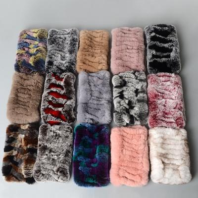 China Popular Soft Hand Feeling Winter Scarf Women Rabbit Fur Neckwarmer Fashion Fur Scarf for sale