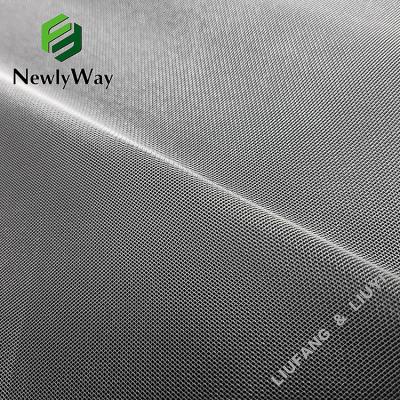 China Premium Quality Instant Polyester Fiber Anti-static Diamond Net Mesh Tulle Fabric For Wedding Dresses for sale