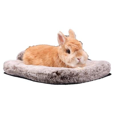 China Breathable Multi-Color Pink Pet Cat Cotton Plush Cotton Plush Selling Heating Bed Cushion Breathable Custom Made Rabbit for sale