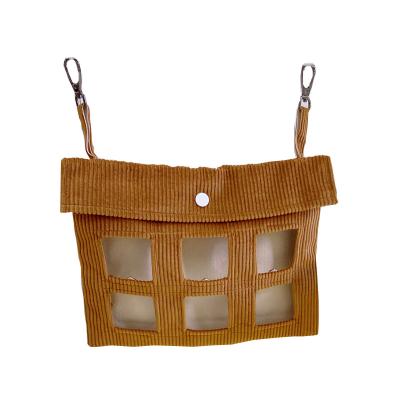 China Automatic Rabbit Pet Hay Feeder High Quality Hanging Bag For Small Animals for sale