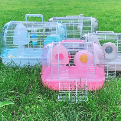 China Breathable Practical And Economic Anticorrosive High Quality Portable Rabbit Pet Cage for sale