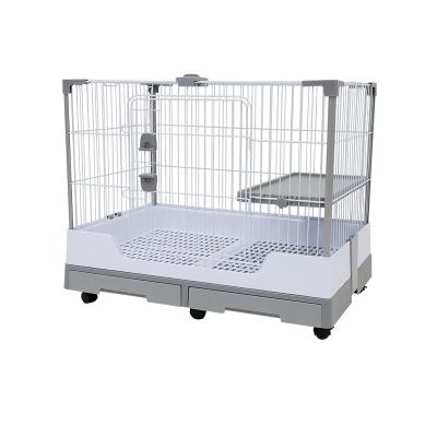 China Portable Breathable Wholesale Indoor Household Small Rabbit Pet Cage Animal Carriers for sale