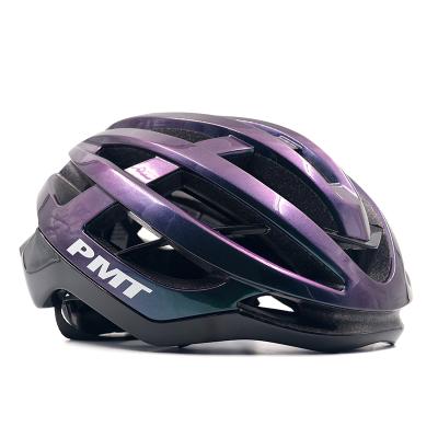 China All-in-one female bicycle helmet PMT road bike helmet mountain bike helmet male breathable pneumatic helmet for sale