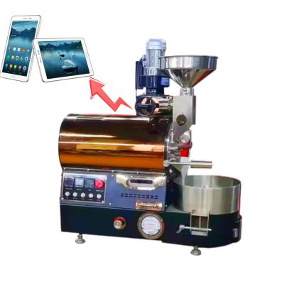 China Outdoor Artisan USB coffee bean roasting machine with grinder machine coffee roaster for sale