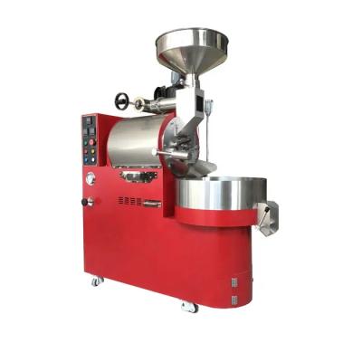 China Outdoor Low price gas commercial coffee roaster 3kg coffee bean roaster for sale