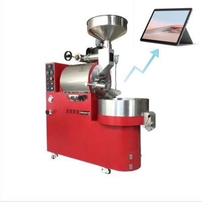 China Outdoor Low shipping fees for express delivery hot air coffee roaster 1kg 2kg 3kg 6kg smart coffee roaster manual coffee roaster for sale