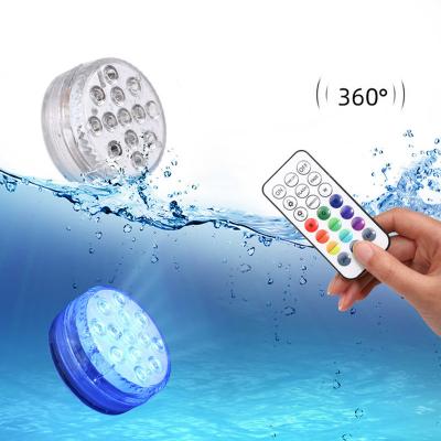 China Colorful Ip68 120V 13 LED RGB Underwater Submersible Diving Lighting Led Swimming Pool Lights for sale