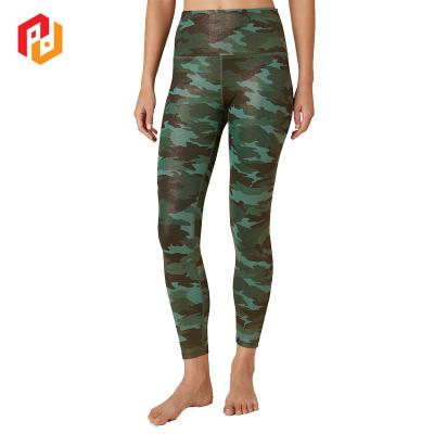 China High Quality Breathable Legging Women Spandex Tight Pants Sports Ladies Waist Fitness Gym Camouflage Legging for sale