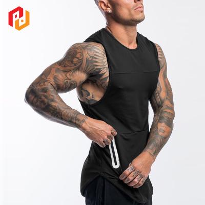 China Hot Sale QUICK DRY Gym Tank Tops Men's Quick Dry Summer Fitness Sports Fitness Singlet Customize Vest Men's Running Sports for sale