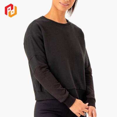 China wholesale high quality new anti-wrinkle 2021 raglan sleeve pullover cheap autumn loose spring sweatshirt pullovers for women for sale