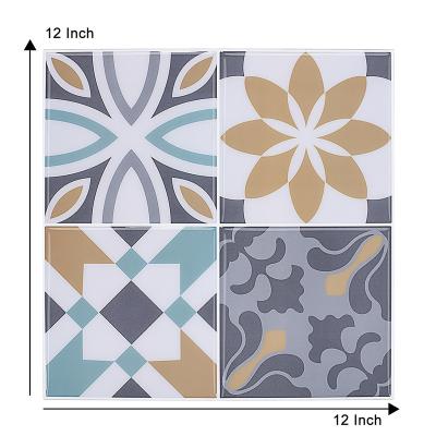 China New Design Modern Materials New Hot Selling Bathroom Backsplash Panels Self Adhesive Wall Tile for sale