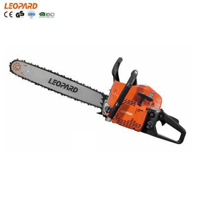 China 2-Stroke LEOPARD 52cc Gas Chainsaw 18 Inch 5200B1 Grade Protection Steel 070 Portable Chainsaw 25Cc For Garden for sale