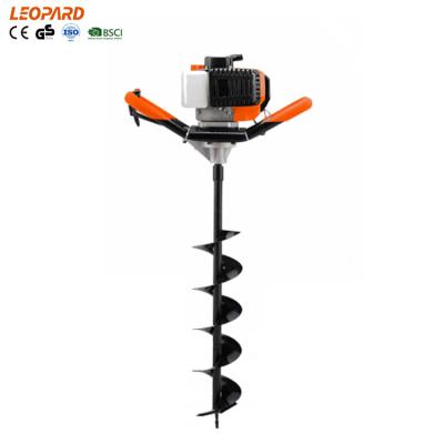 China LEOPARD 51.7cc 2 Stroke 520B OEM/ODM GAS Earth Drilling Rig Lightweight Portable Quick Stop Clutch Power Earth Drilling Rig For Planting Tree for sale