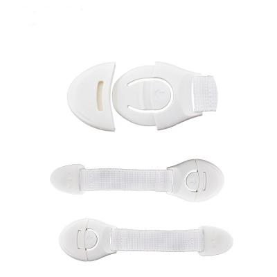 China Adjustable Adjustable Strap Cheap Lock With Adhesive For Baby Safety Cabinet Strap Lock for sale