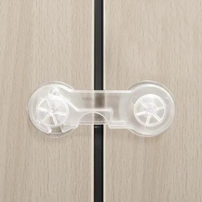 China Baby Protection Baby Safety Products Plastic Drawer Cabinet Locks For Baby Drawer Locks 5 Packs for sale