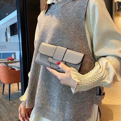 China Durable New Arrivals Ladies Fashion Clutch Lady Bags Korean Frosted Long Wallet Purse for sale