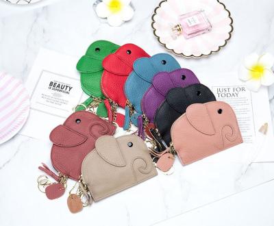 China Cute Cartoon Durable Women's Mini Coin Purse Zipper Coin Bag for sale