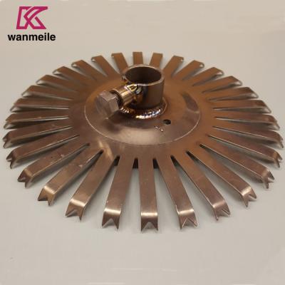 China Titandisc-Rack mit Spline und Haken zum Anodisieren von Aluminium zu verkaufen