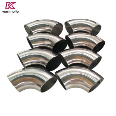 China Gr2 OD38mm OD57mm Welded Titanium Elbow For Chemical Industry for sale