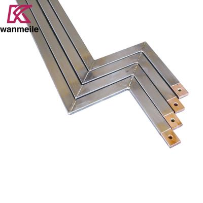 China Long-lasting Titanium Clad Copper Rectangular Bar for Electroplating ODM OEM for sale