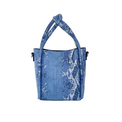 China Fashion Customized Professional High Quality Graceful Generous Mermaid Girl Blue Handbags for sale