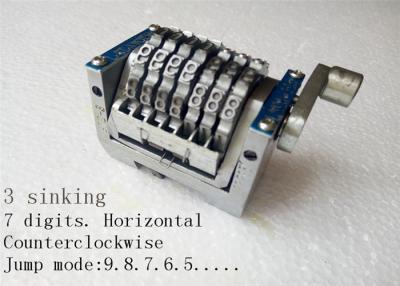 China  Rotary Numbering Machine Horizontal Counterclockwise Three Sinking for sale