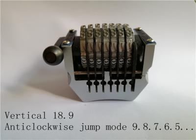 중국 수직 18.9 회전하는 번호찍기 기계 시계바늘 반대방향 점프 형태 Sandard 볼록 렌즈 유형 판매용