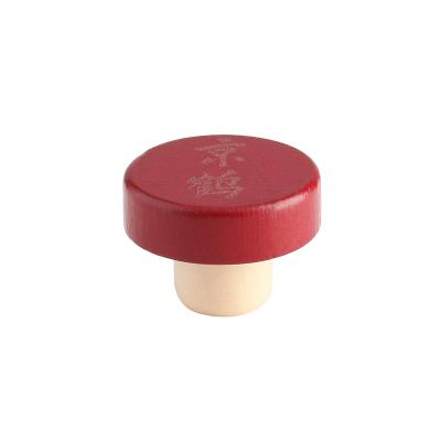 China Customized non refillable polymer vacuum wine cap stopper champagne bottle stopper for sale