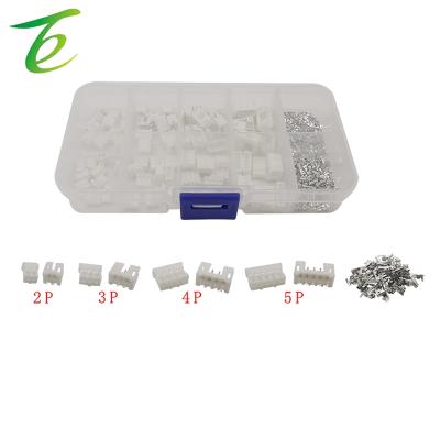 China 230PCS/set Crimps 230PCS/set PH2.0 2Pin 3Pin 4Pin 5 Pin Pitch 2.0mm PH2.0 2P Connector Plug Socket Kit Housing Pin Header JST Connector Wire Male-Female Adapter Kits 3P 4P 5Pin JST for sale