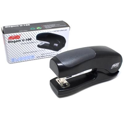 China Easy Opreation U-100 Cheap Price Office Stapler No.26/6, 24/6 Staples 45 Sheet Capacity Stand Up Stapler for sale