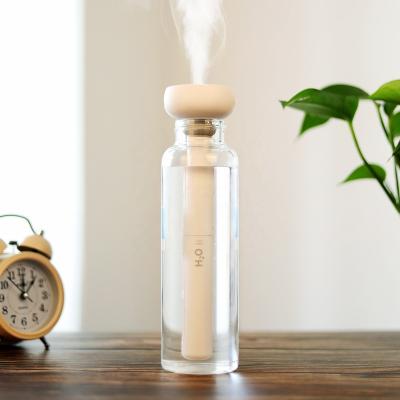 China Wholesale Colorful Portable Car Usb Bottle Nano Portable Air Humidifier For Bedroom for sale