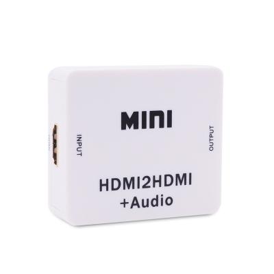 China 1080P HDMI2HDMI Converter with HDTV to HD Converter Extractor Splitter HD Audio Jack for Sound System for sale